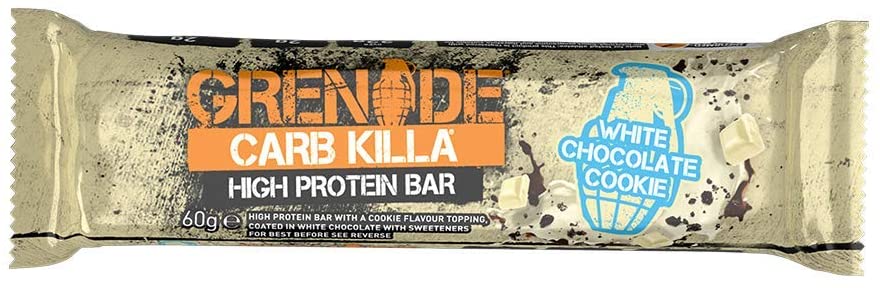 Grenade Carb Killa, High Protein Bar, Chocolate Chip Cookie Dough, 12 Bars, 2.12 oz , 60g Each