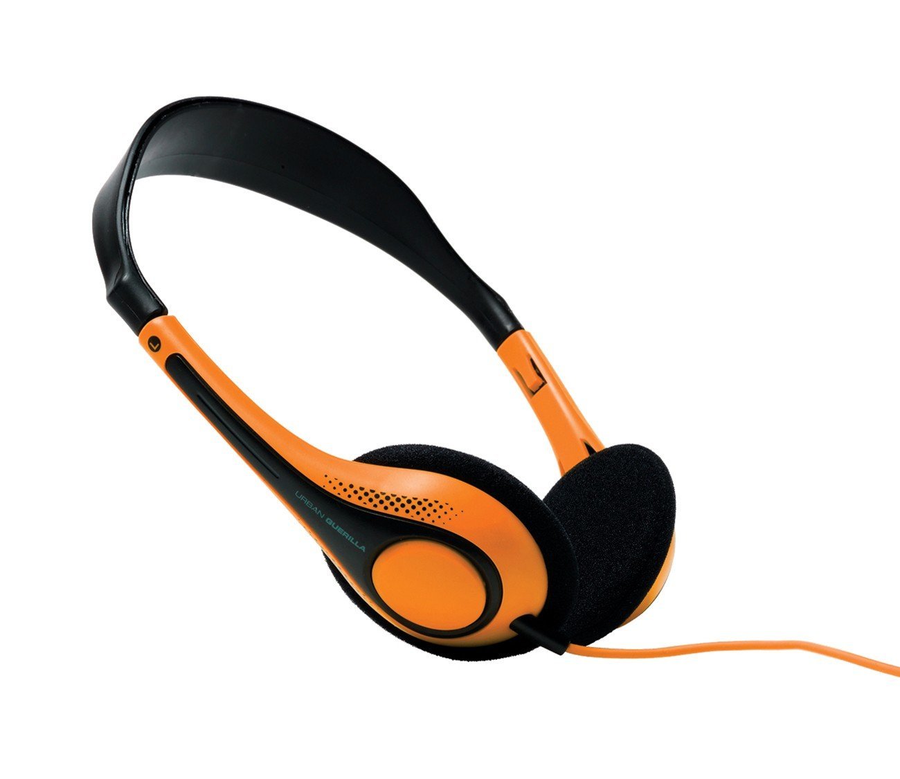 HEADFUNK' HFH234 ORANGE Urban Guerillaz On Ear Headphone