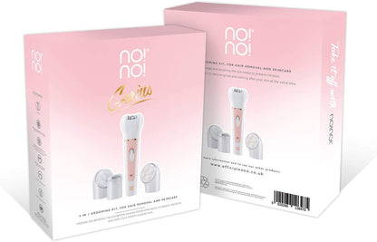 NONO nono037p Genius 4 in 1 Beauty Tool/Hair Removal