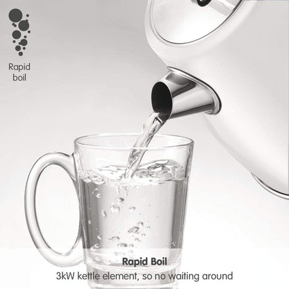 Morphy Richards Jug Kettle Evoke Jug Kettle104409 Electric Kettle | White