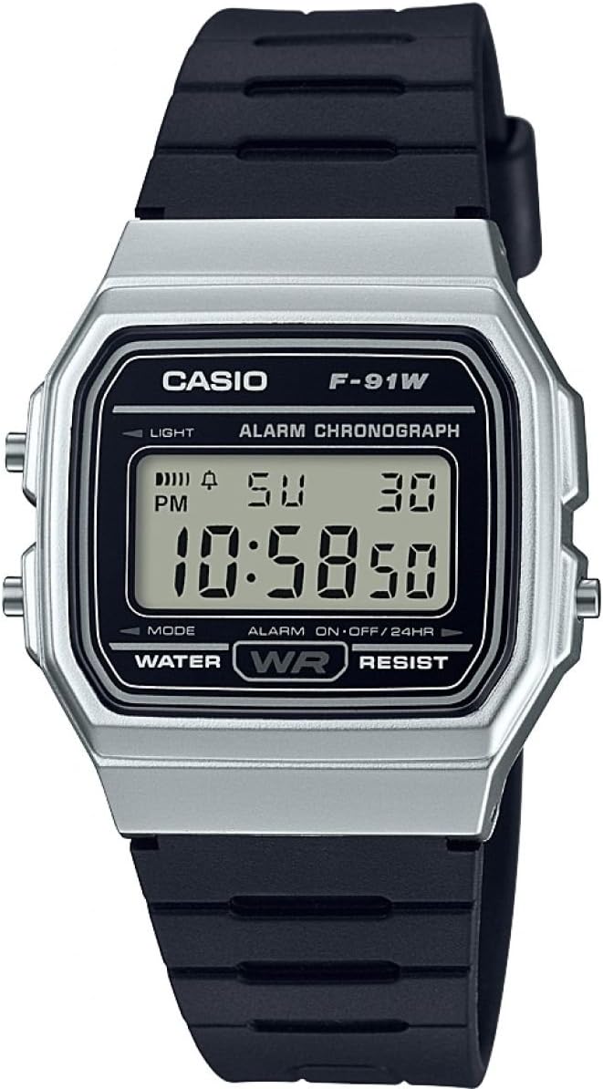 Casio F-91WM-7AEF Casual Digital Watch Black