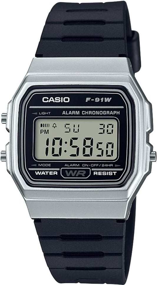 Casio F-91WM-7AEF Casual Digital Watch Black