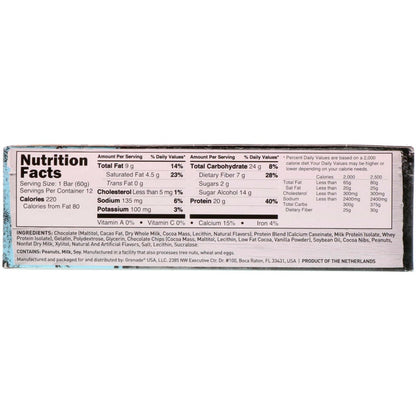 Grenade Carb Killa, High Protein Bar, Chocolate Chip Cookie Dough, 12 Bars, 2.12 oz , 60g Each