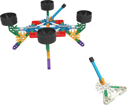 K'NEX 10 Model Building Set, Educational Toys for Boys and Girls, 130 Piece Stem Learning Kit