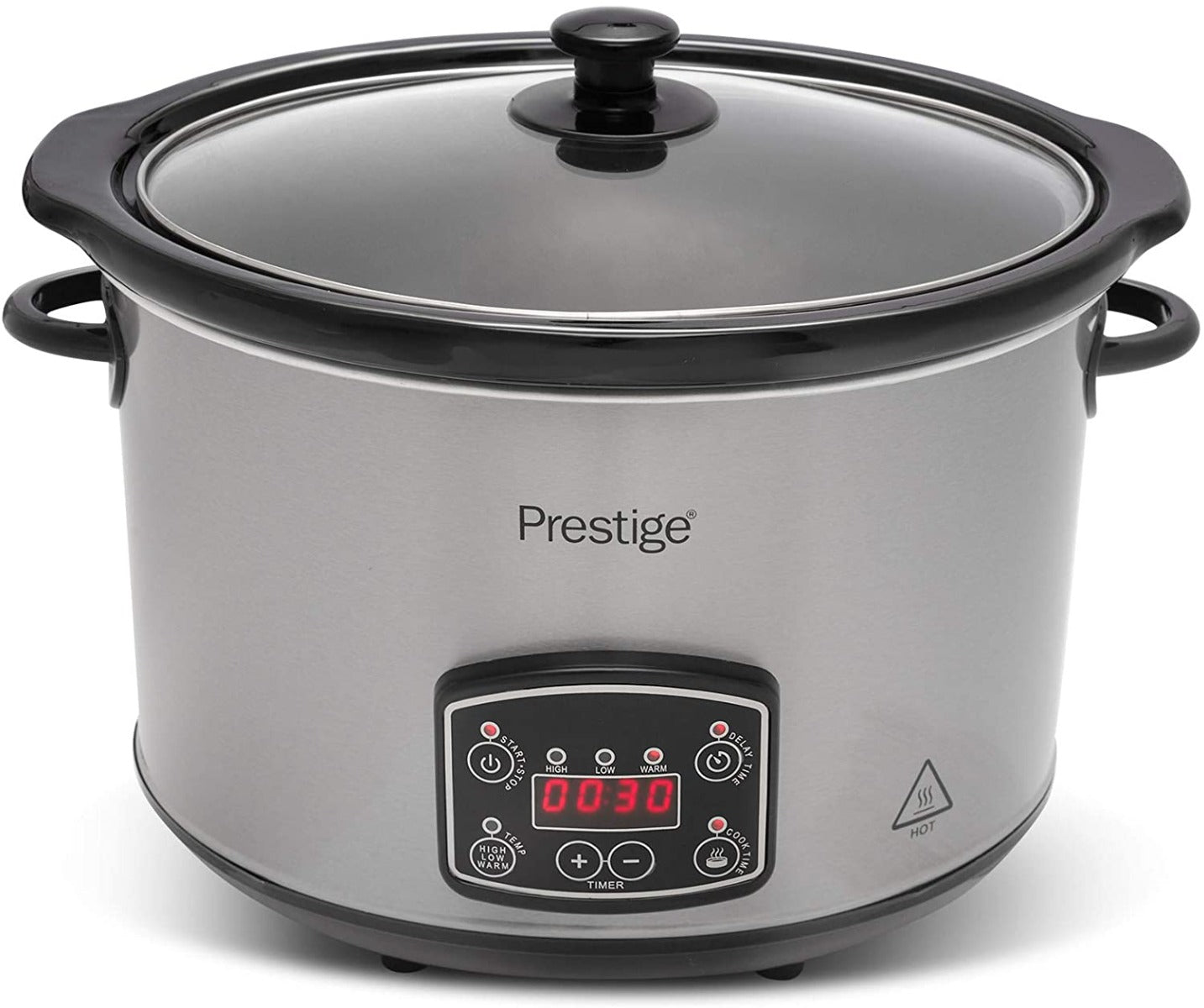 Prestige 48120 SILVER 5.6 Litre Slow Cooker