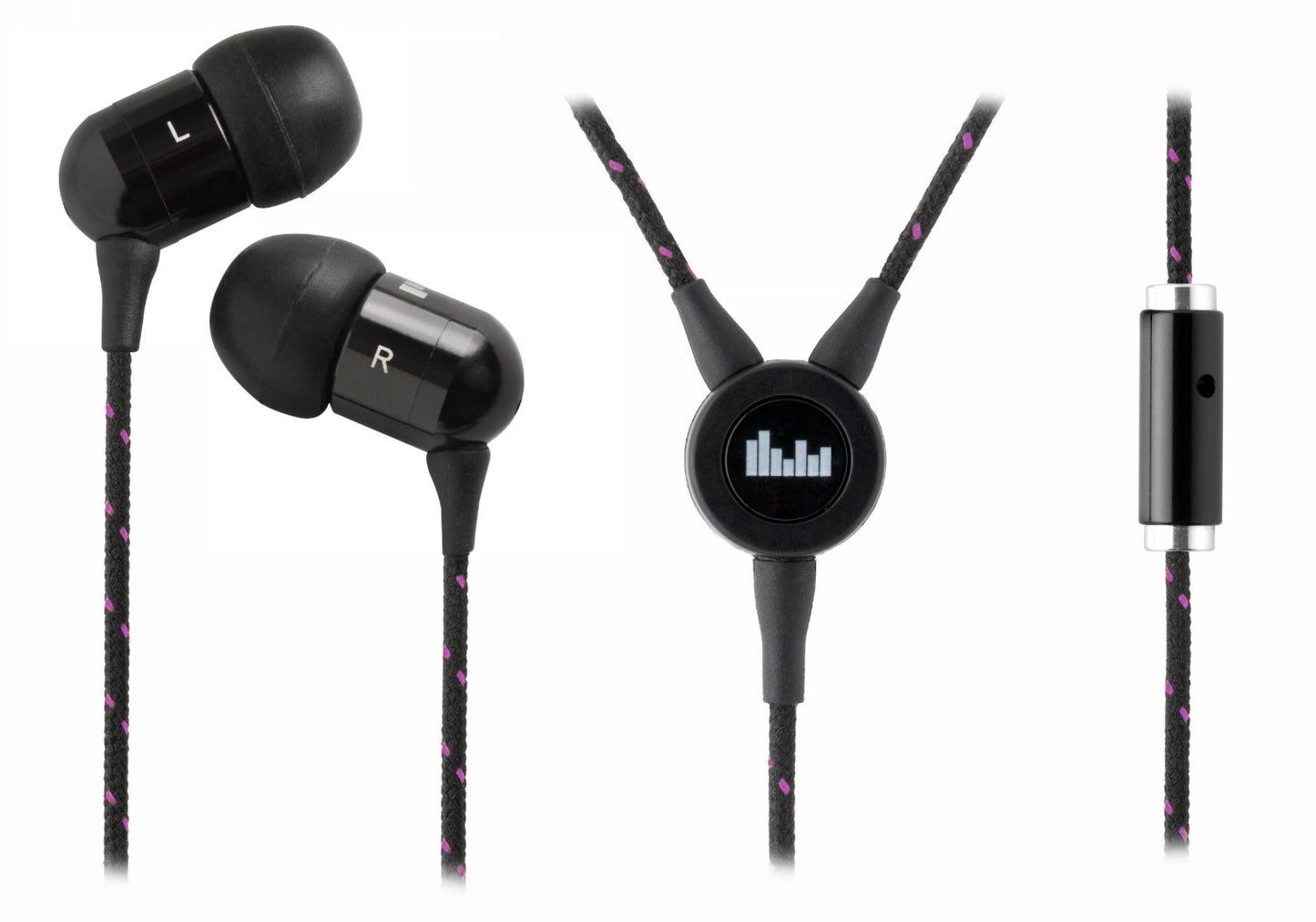Radiopaq EiPC99-RK-014 Custom Tuned Rock Earphones w/Microphone For iPhone