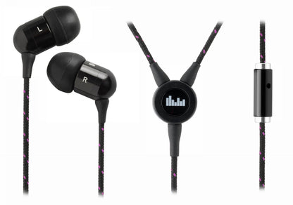 Radiopaq EiPC99-RK-014 Custom Tuned Rock Earphones w/Microphone For iPhone