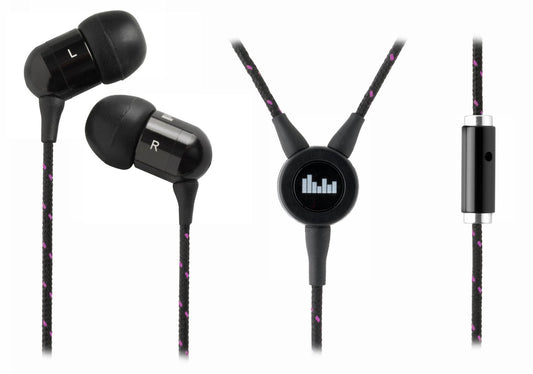 Radiopaq EiPC99-RK-014 Custom Tuned Rock Earphones w/Microphone For iPhone