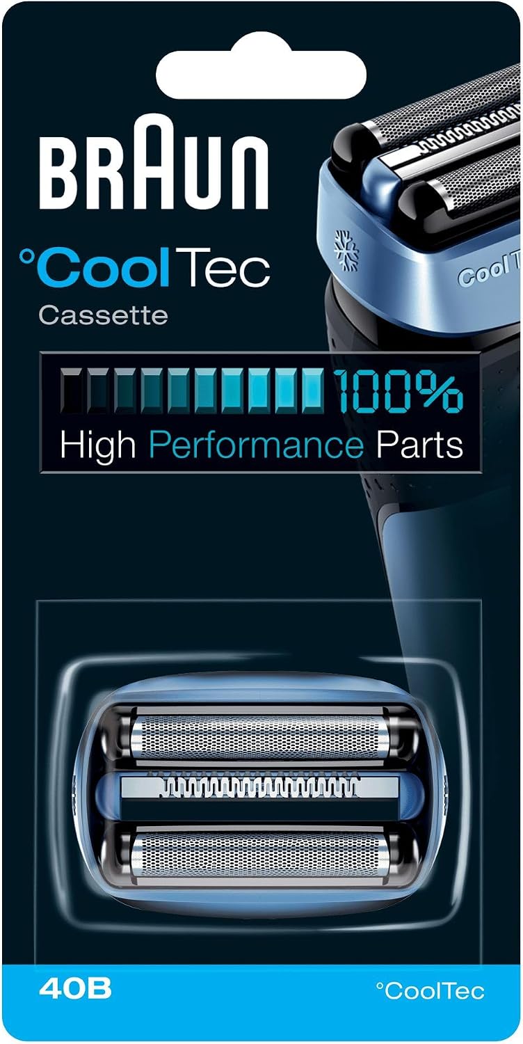 Braun 40B BLUE CoolTec Cassette   replacement head