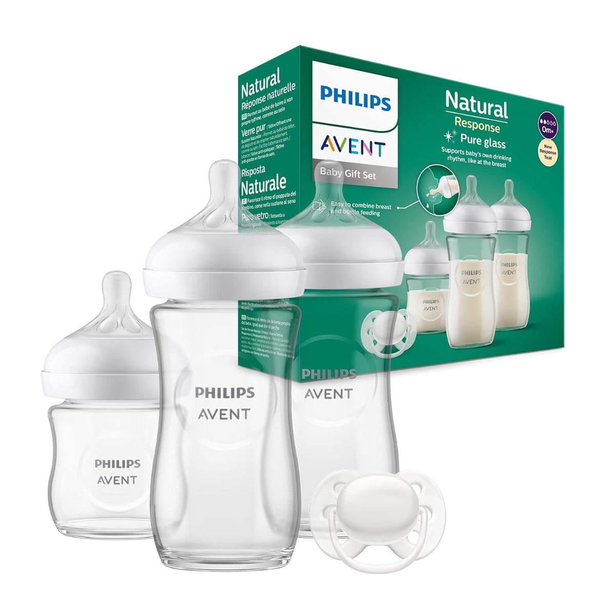 Philips Avent Baby Starter Kit | Response | Glass | 0m+