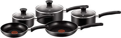 Tefal Essential 5pc Cookware Set B372S544