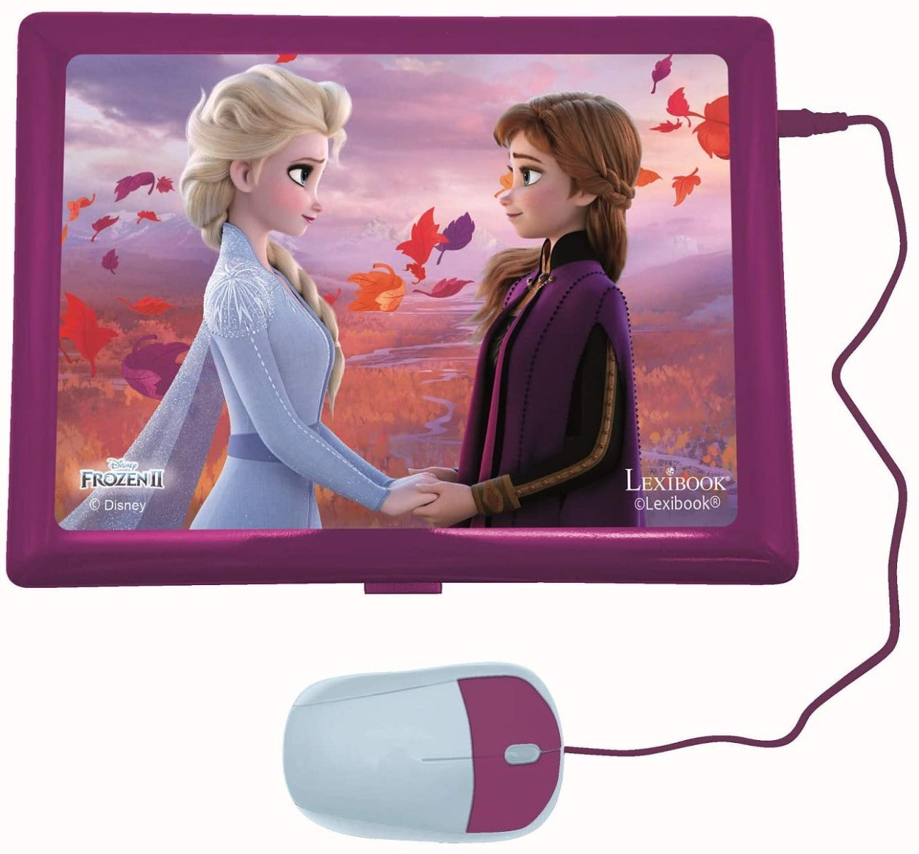 LEX JC598FZI2 Disney Frozen II Bilingual Educational Laptop