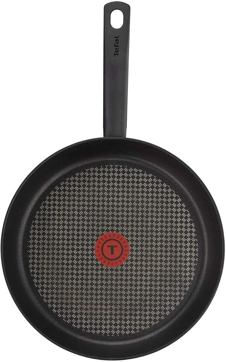 Tefal So Recycled G11004 Multi-Purpose Round Frying Pan Saucepan / Multi-Purpose Frying Pan, Black, Titanium Pro, 175 C, Aluminium