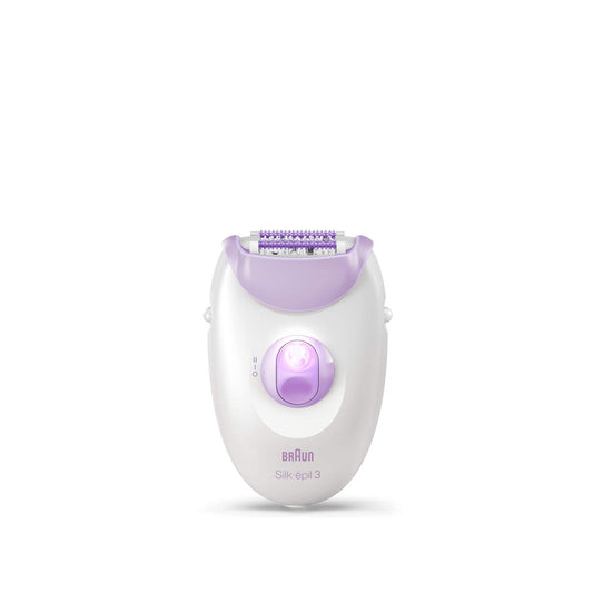Braun Silk-epil 3 3-170 Epilator Corded Epilator with 1 Extra, Purple