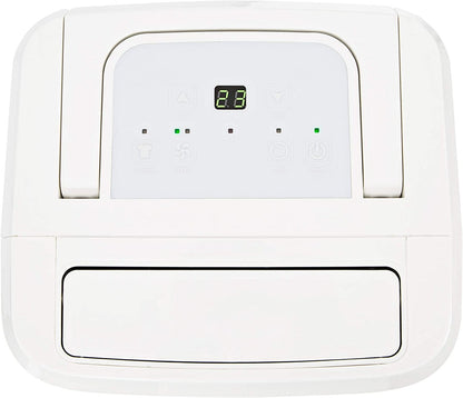 Tristar AC5420BS Portable Dehumidifier, 20 Litre, Suitable for Spaces up to 36 m sq. with 5 Litre Reservoir, Defrost Function, Low Noise - White