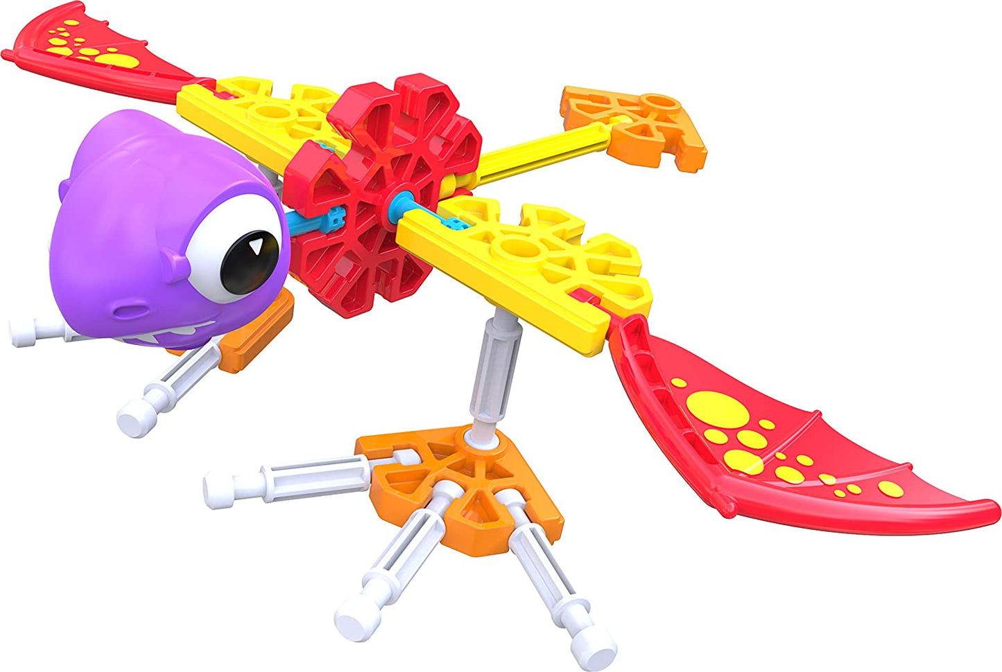 Kid K'NEX 85611 30 Model Dino Dudes Building Set, Kids Craft Set with 100 Pieces
