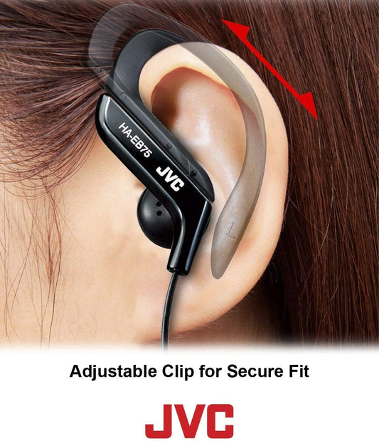 JVC HA-EB75 Black In-Ear Headphones