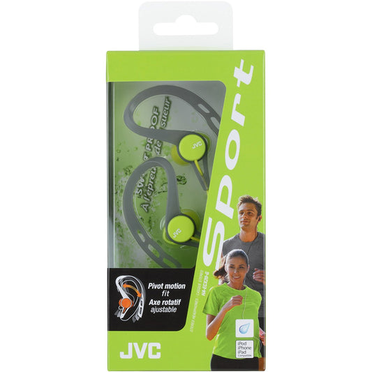 JVC HAECX20G GREEN In-Ear Sports Headphones