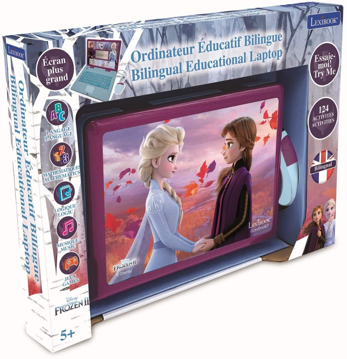 LEX JC598FZI1 Frozen II Bilingual Education Laptop/124 Act