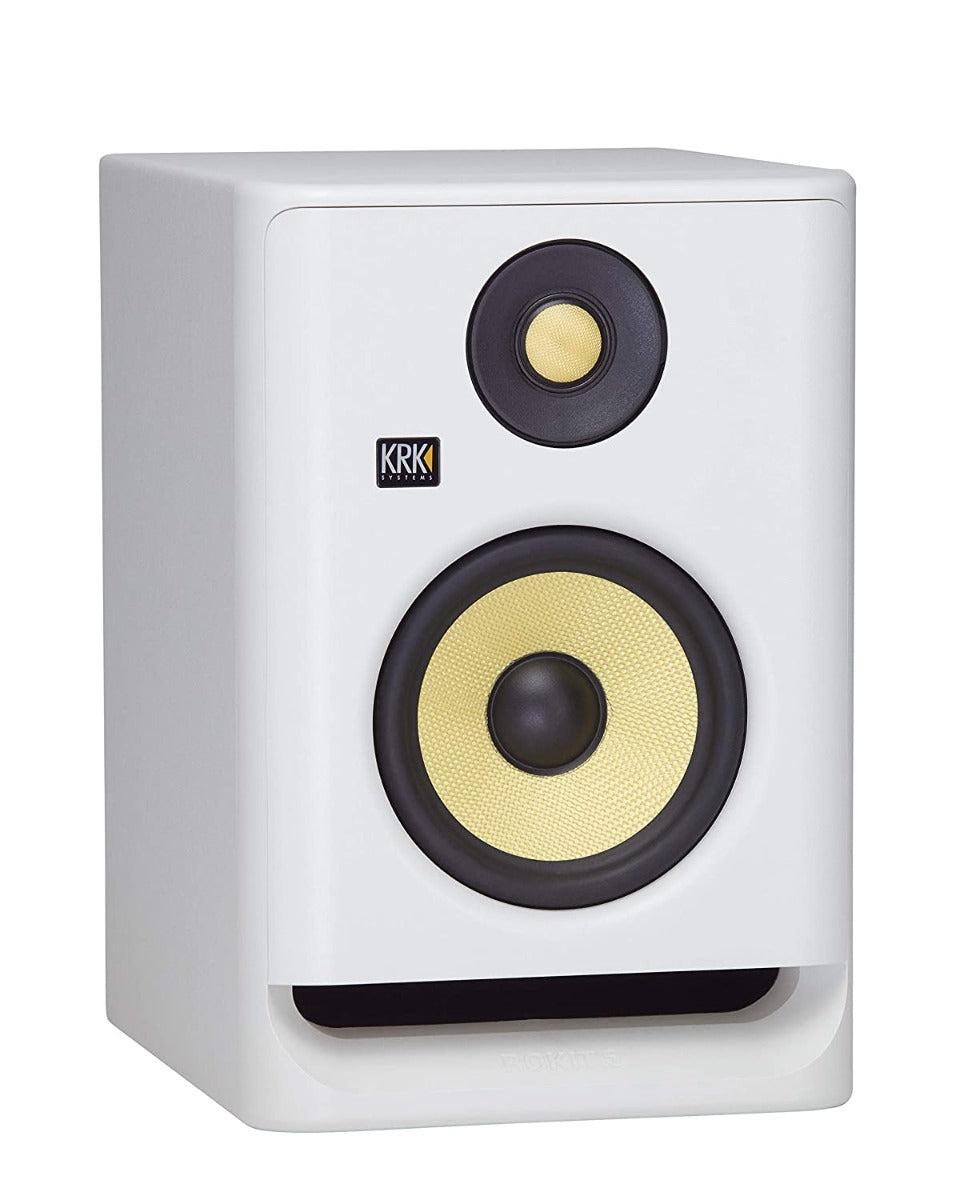 KRK RP5 Rokit 5 G4 Powered 5 Inch Studio Monitor - White