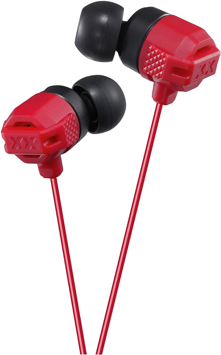 JVC HAFX102 RED In Ear Headphones