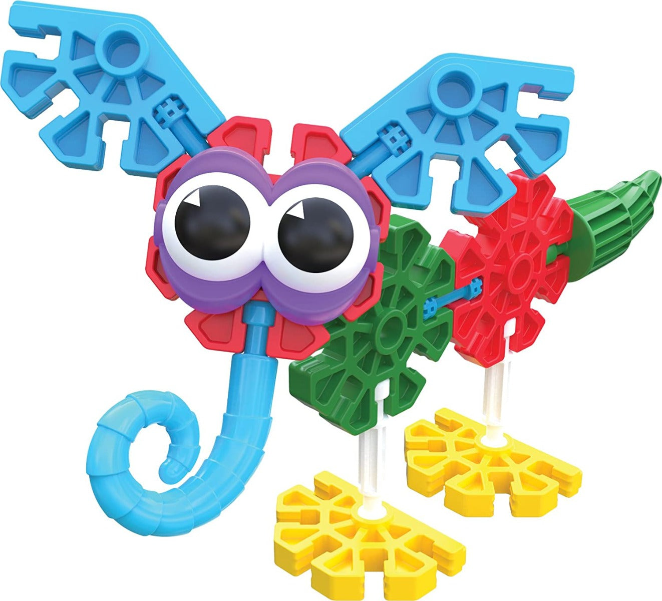 Kid K'NEX 85618 50 Build Budding Builders Set, Kids Craft Set with 100 Pieces