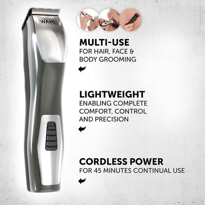 WAHL 9855-2417 14 in 1 Chromium Multi Grooming KIT