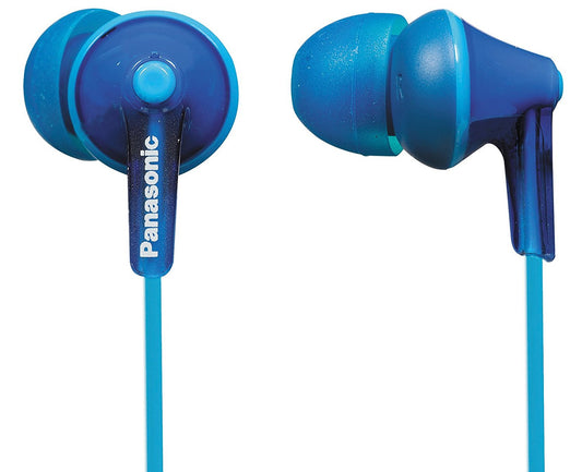 Panasonic RPHJE125EA Blue Noise Isolating In Ear Headphones