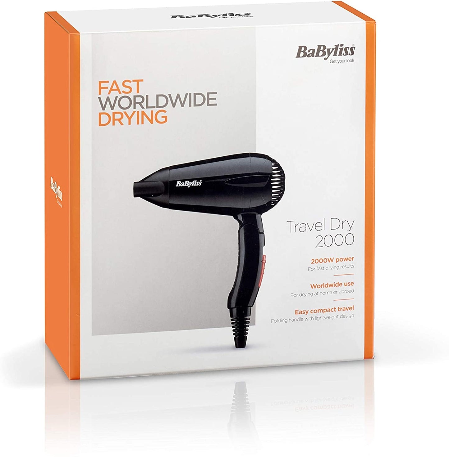 Babyliss 5344U 2000W Travel Hair Dryer