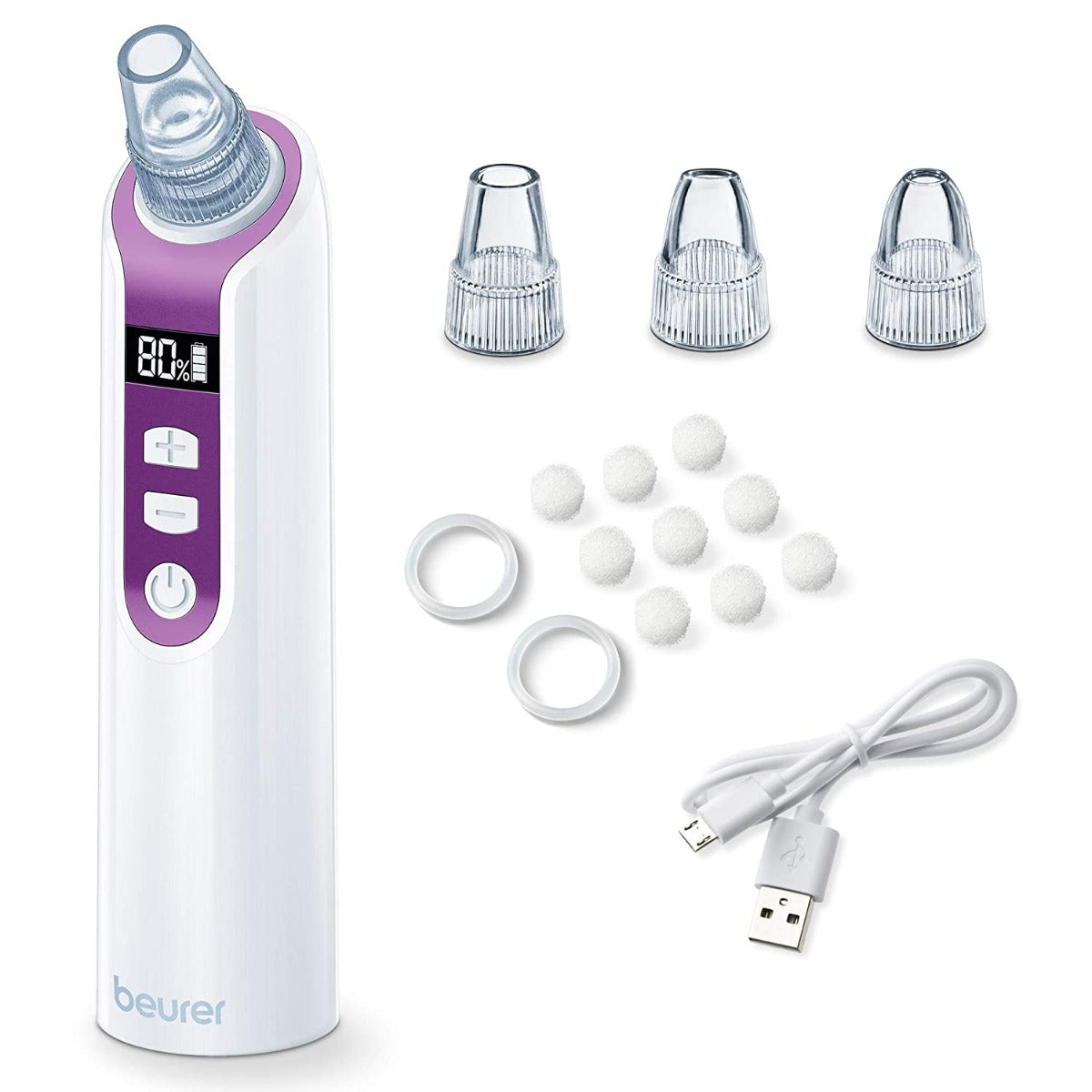 Beurer FC41-58417 Power Deep Pore Cleanser White Health Personal Care Facial Cleansers