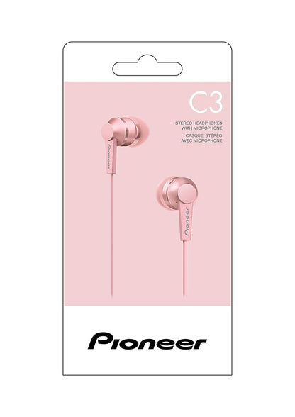 Pioneer SE-C3T-P ROSE In-Ear Headphones
