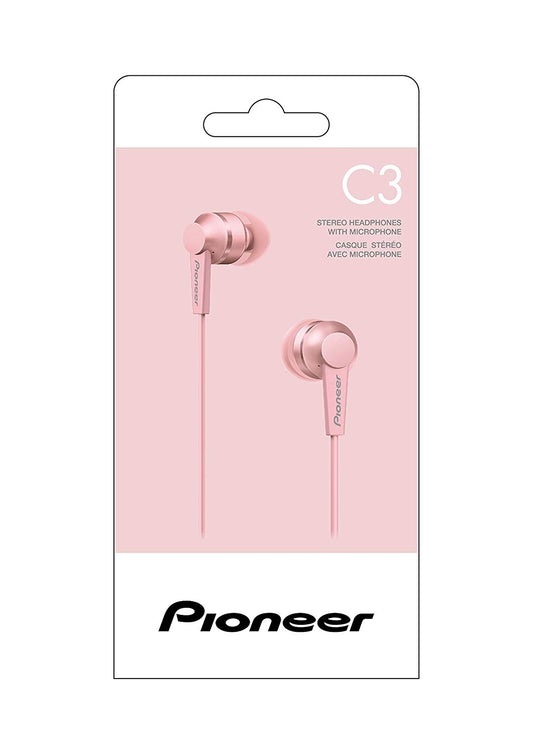 Pioneer SE-C3T-P ROSE In-Ear Headphones
