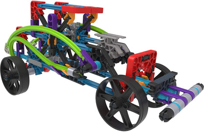 K'NEX 15214 12 Model Rad Rides Building Set, Educational Toys for Boys and Girls, 206 Piece Stem Learning Kit