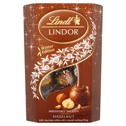 Lindt Lindor Hazelnut Chocolate Truffles Box 200g