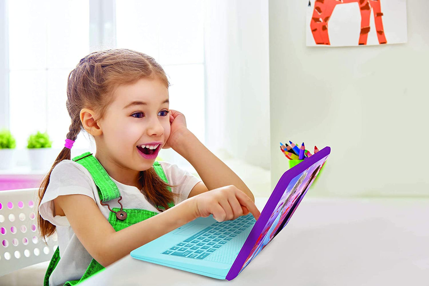 LEX JC598FZI2 Disney Frozen II Bilingual Educational Laptop