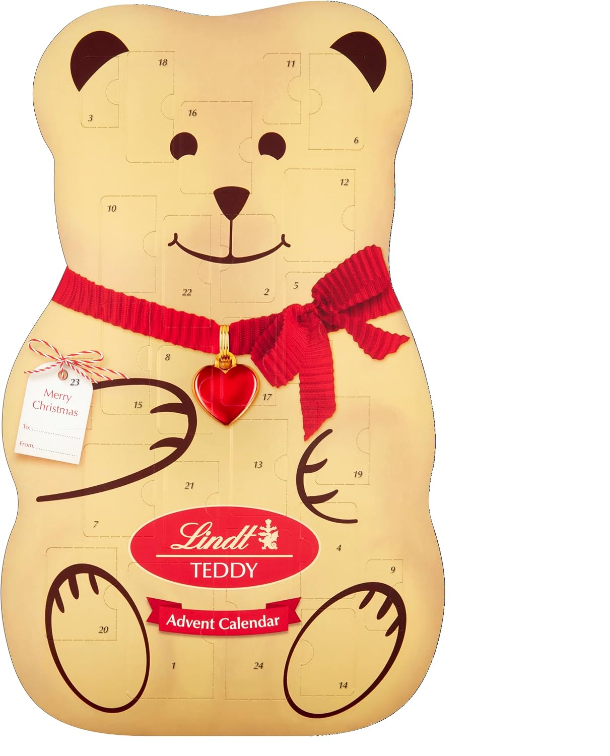 Lindt Teddy Advent Calendar 310g