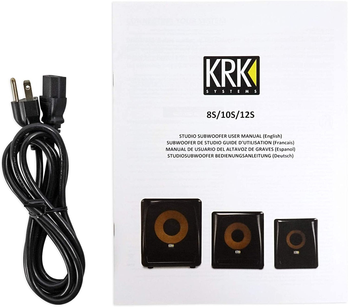KRK 12S2 Powered Studio Subwoofer V2 12" 220 Watt