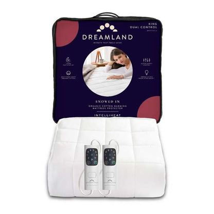Dreamland Organic Warming Mattress Protector King Dual