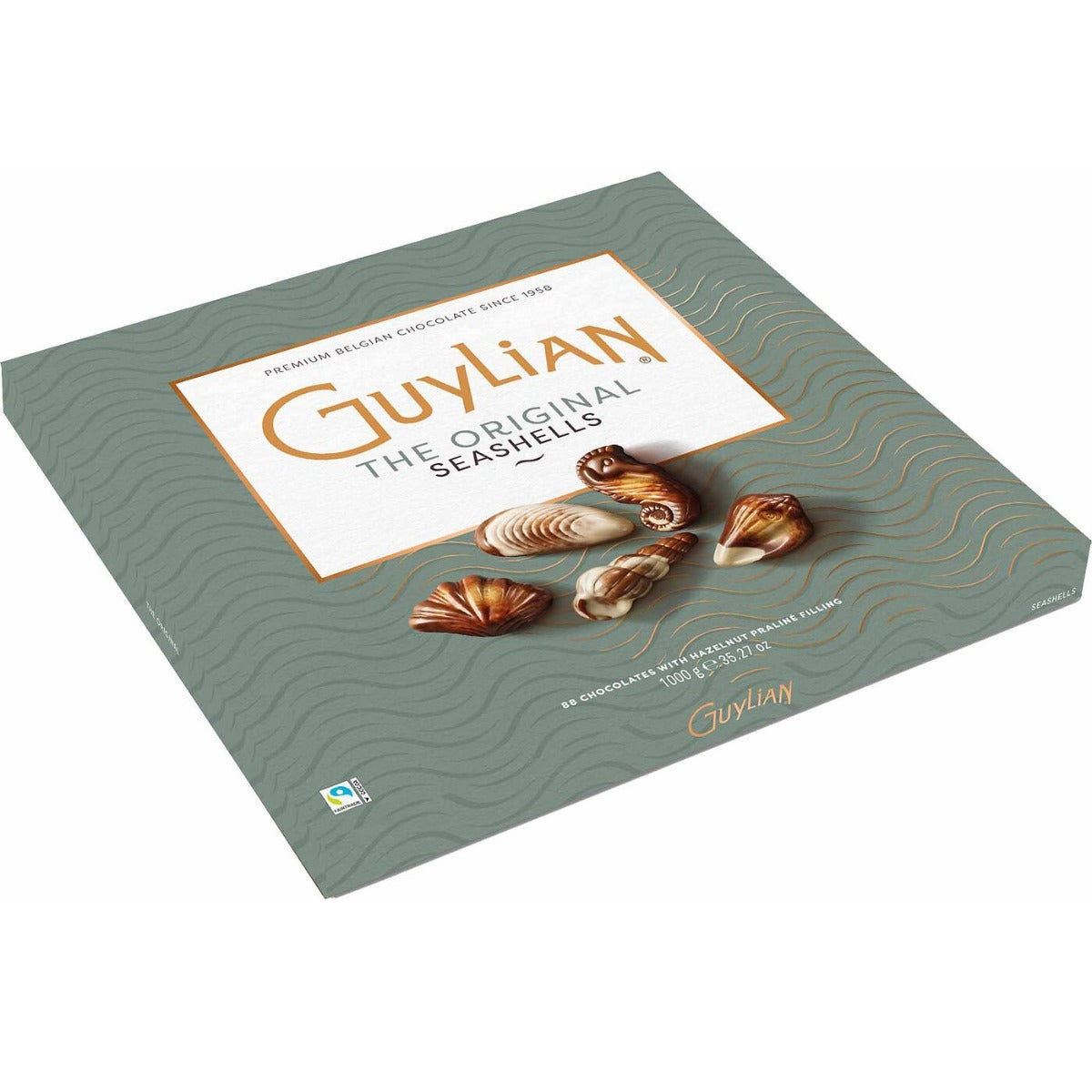 Guylian Artisan Belgian Chocolate Sea Shells Gift Box - 88 Sea Shells - 1000g