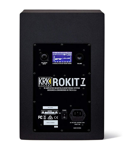KRK Rokit RP7 G4 Professional 7 Inch DJ Studio Monitor Speaker | Black