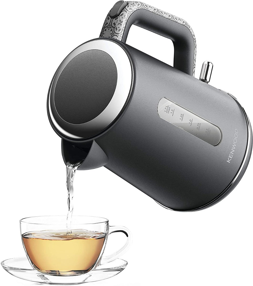 Kenwood ZJP05.A0GY Abbey Grey Design Kettle, 1.7L with flip top lid - Slate