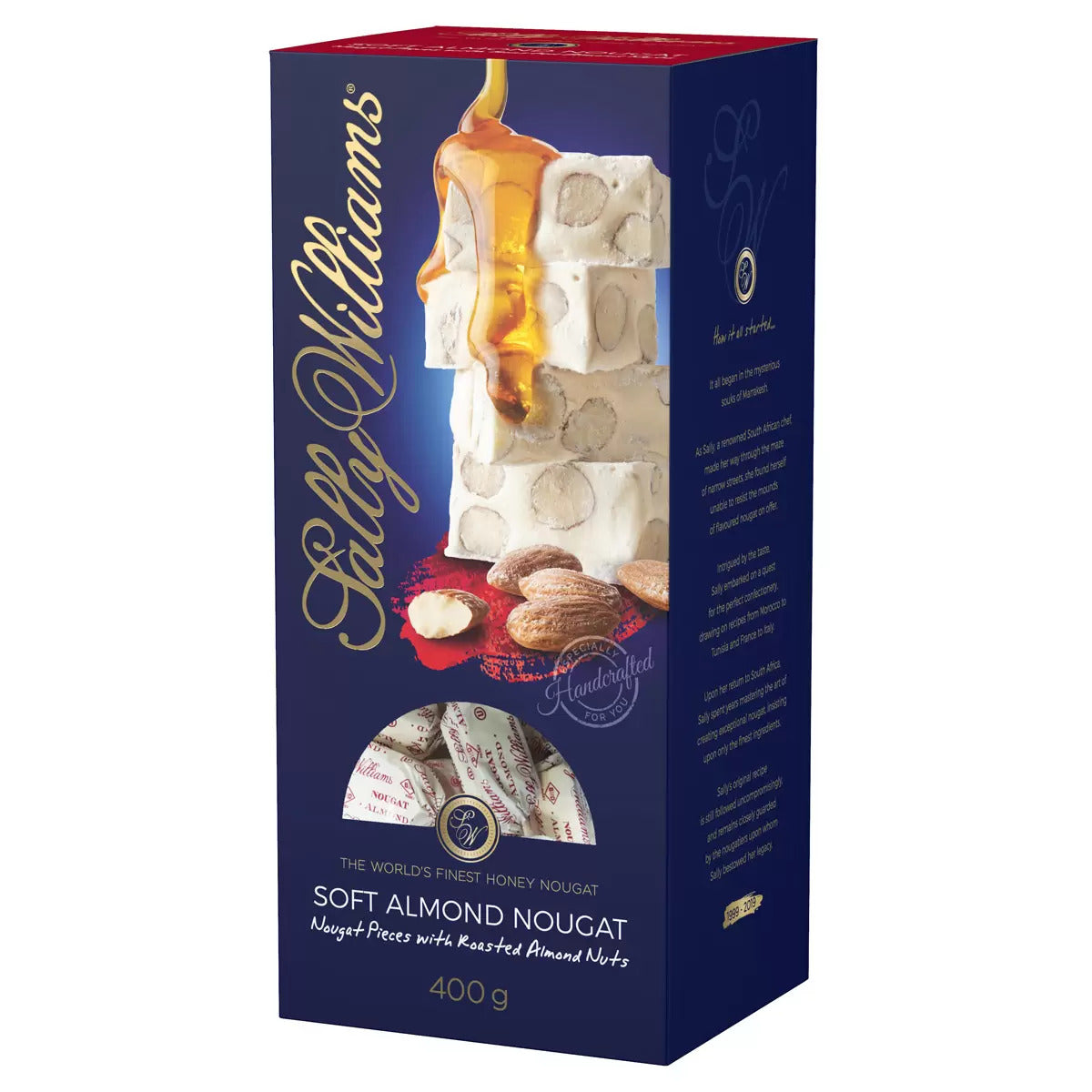 Sally Williams Soft Almond Nougat 400g