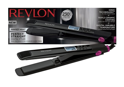 Revlon RVST2165UK Digital Perfect Heat 230 Iconic Hair Straightener Styler