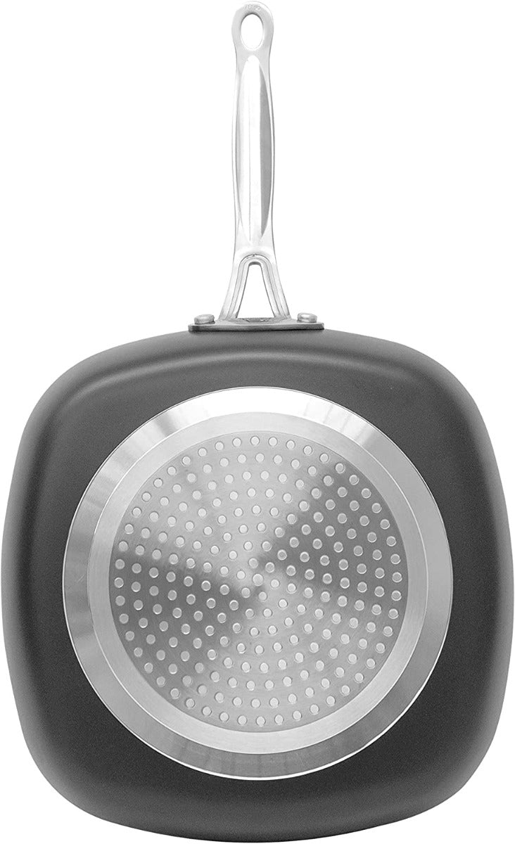 Gotham Steel Tri-Ceramal 10.25" Square Shallow Pan - Ceramic