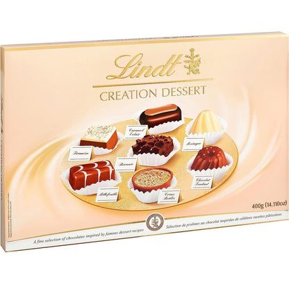 Lindt Creation Dessert Ballotin Assorted Chocolate Box 400g