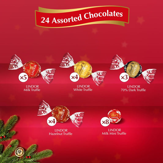 Lindt LINDOR Gold Advent Calendar 233g