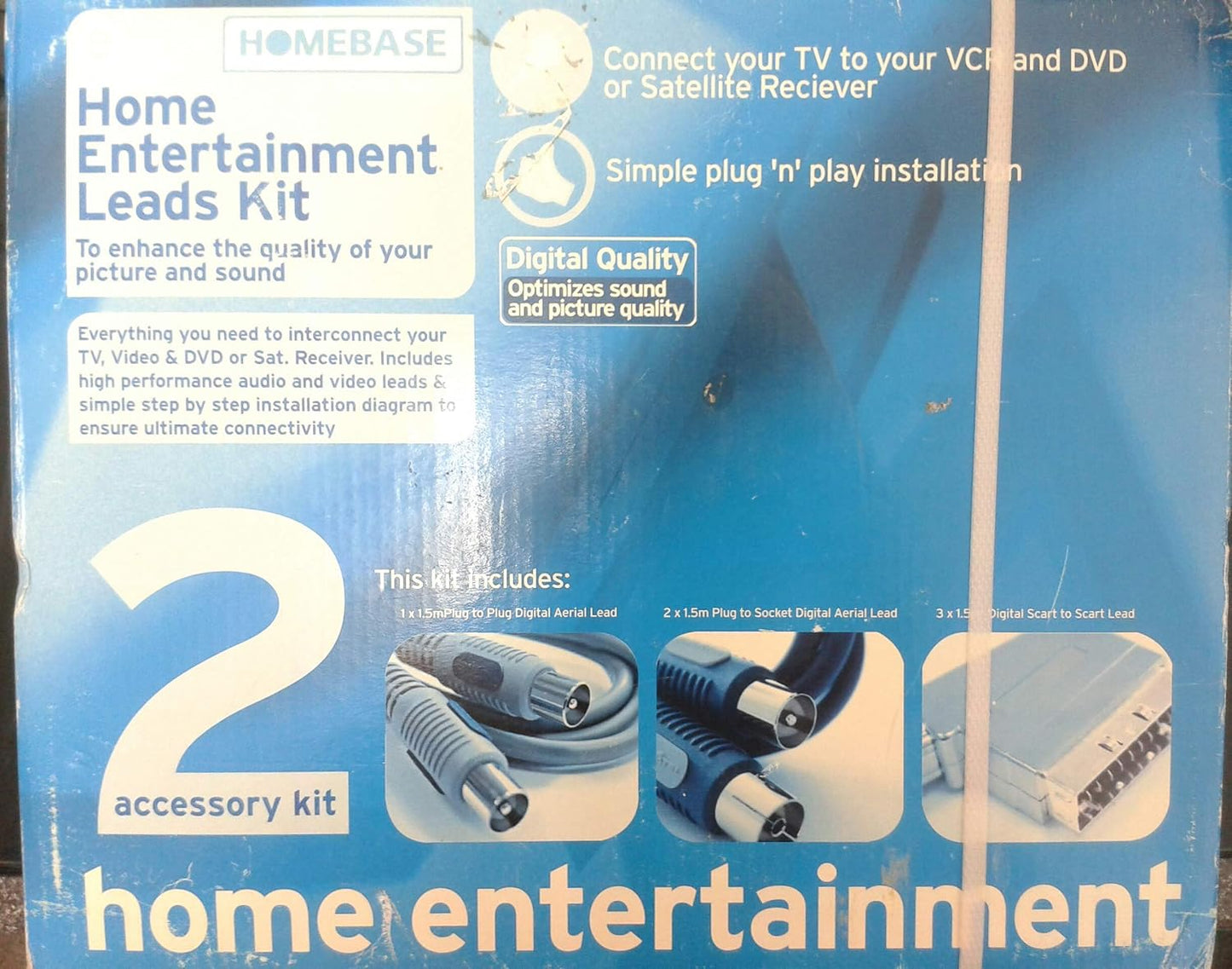 Home entertainment lead kit