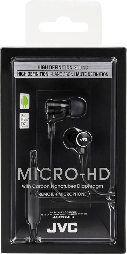 JVC HA-FRD60 Black In-Ear Headphones
