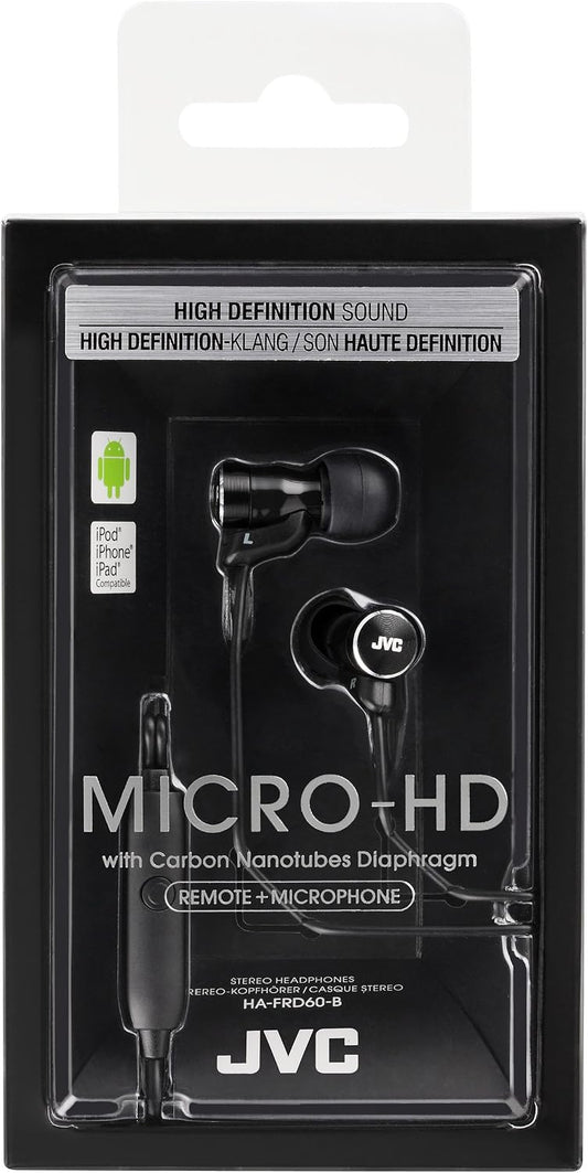 JVC HA-FRD60 Black In-Ear Headphones
