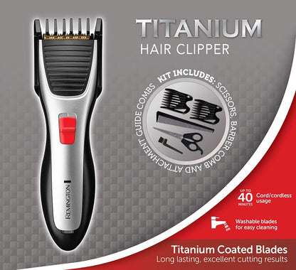 Remington HC340 Titanium Hair Clippers